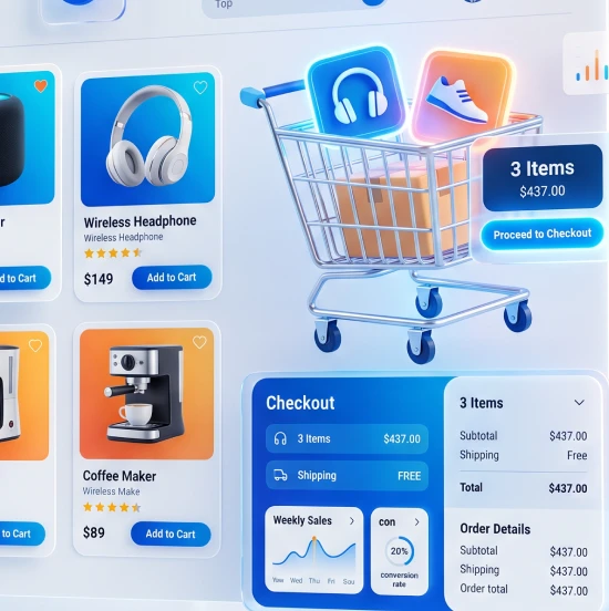 eCommerce ad